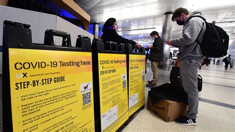 usa dropping covid test|U.S. drops Covid testing requirement for international travelers.